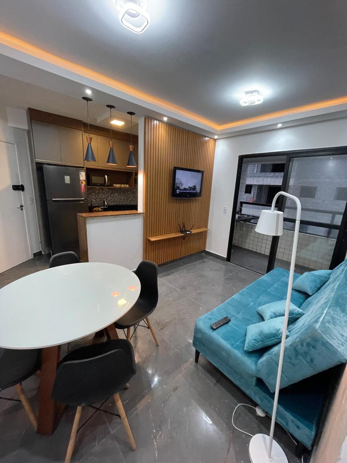 Habitat - Predio De Frente Pro Mar Apartment Praia Grande  Ngoại thất bức ảnh