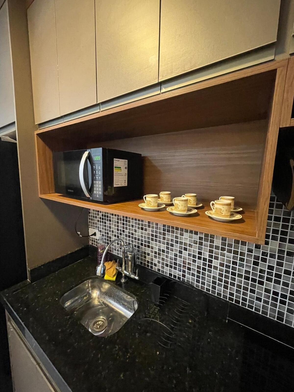 Habitat - Predio De Frente Pro Mar Apartment Praia Grande  Ngoại thất bức ảnh