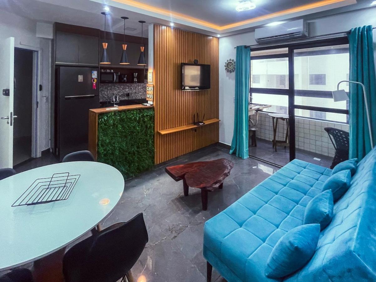 Habitat - Predio De Frente Pro Mar Apartment Praia Grande  Ngoại thất bức ảnh